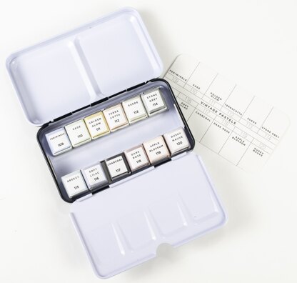 Prima Marketing Prima Watercolor Confections Watercolor Pans 12/Pkg - Vintage Pastel