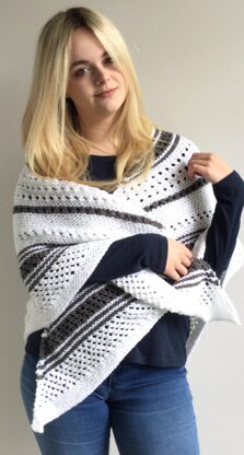 White Wave Shawl