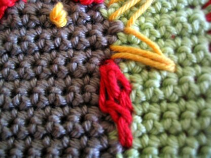 Henrietta Hen potholder