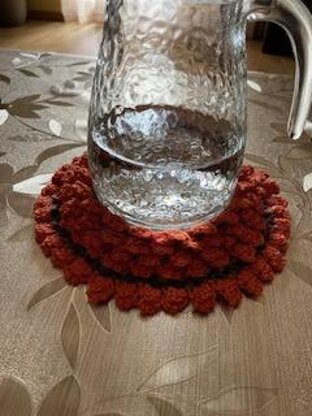 Elegant Flower Coasters