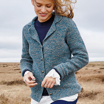 Braden Cardigan in Rowan Valley Tweed - ZB221-00001-UK - PDF