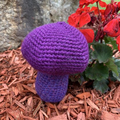 Amethyst Deceiver Mushroom Plush