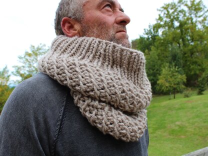 Men's Double Chunky Cowl