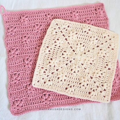 Flower Field Granny Square