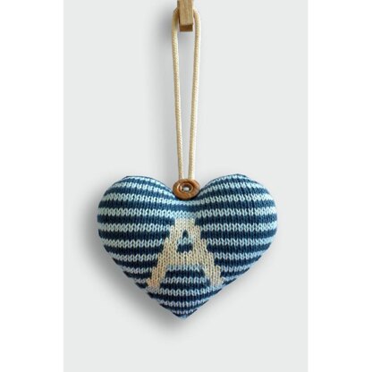 Personalized Hanging Heart Decoration