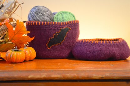 Felted Treat Bowls