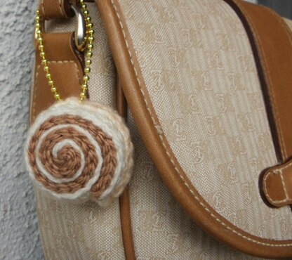 Mini Cinnamon Roll Keychain/Ornament