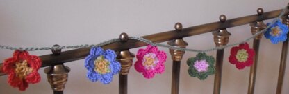 Anniversary crochet flower