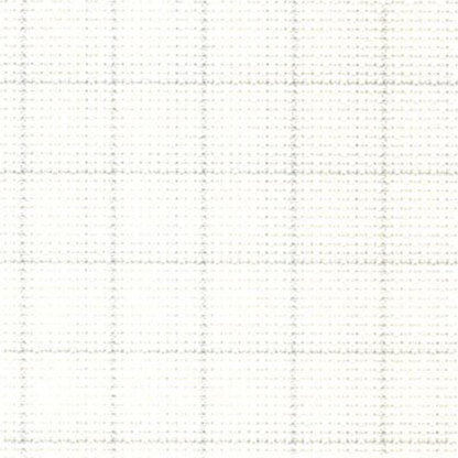 Zweigart Easy Count Aida Cloth 14 Count 100% Cotton. White With Wash Away  Grid. 