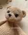 Teddy Bear Ollie Crochet Pattern + Romper