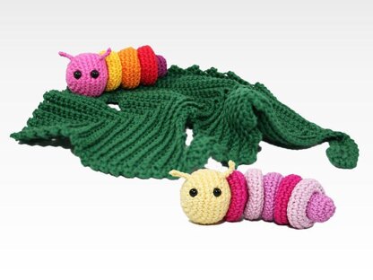 Lovey - Little Caterpillar (+ rattle)