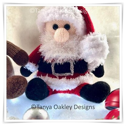 Santa & Reindeer Gonk Gnomes