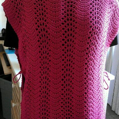 Surprisingly Easy Wavy Lace Tabard