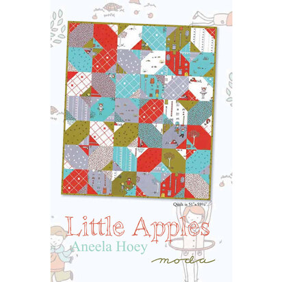 Moda Fabrics Little Apples Quilt - Downloadable PDF