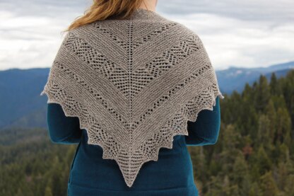 Follow Your Arrow Shawl