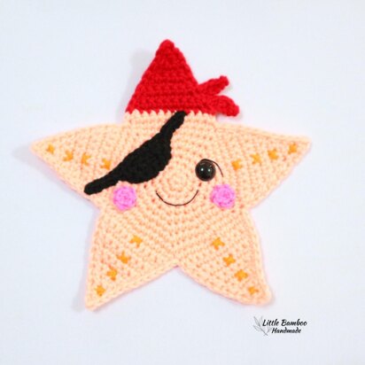 Pirate Starfish Applique