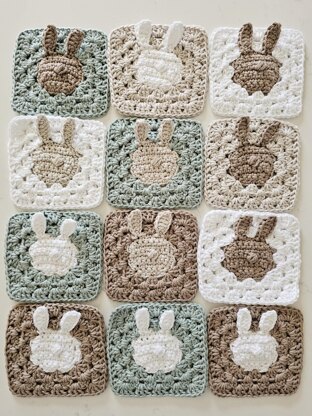 Bunny Ears Granny Square
