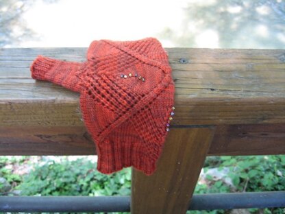 Garden Trellis Trio, Fingerless Gloves