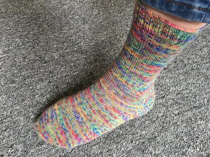 Sockmatician's Toe-Ups