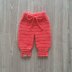 Coral Baby Pants