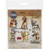 Sizzix Framelits Dies By Tim Holtz 23/Pkg - Crazy Dogs