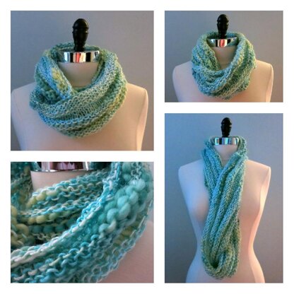 Bamboo Bloom Infinity Scarf / Cowl