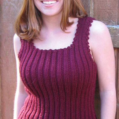 Simple Shell in Universal Yarn Classic Worsted - knitting pattern