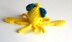 Mini Squid Amigurumi Plush Toy