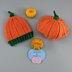 Halloween Pumpkin Hats 6mths