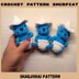 Crochet Pattern Mushroom cat, Smurfcat, shailushai