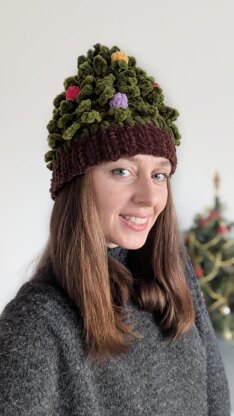 Crochet Christmas Tree Hat Pattern: Holiday Crochet Hat