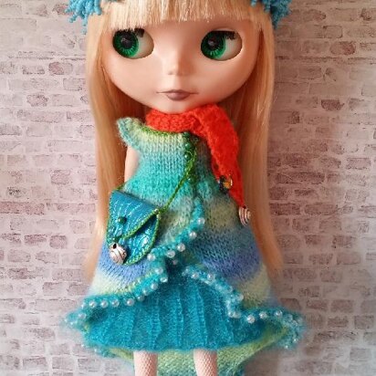 Under the sea set for 12" Blythe doll