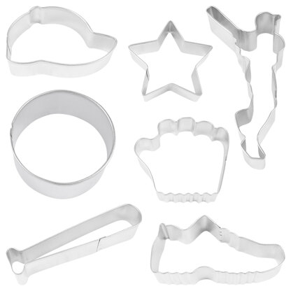 R&M Baseball Cookie Cutters Set of 7