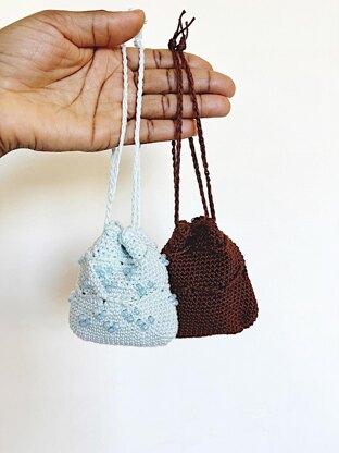 Mini Beaded Pouch