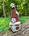 Gnome with cotton (girl)