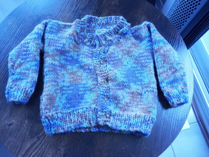 Baby cardi for Judy's friend's son