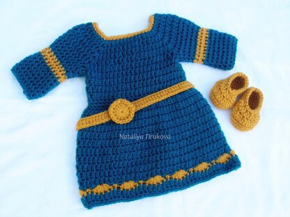 Princess Merida Brave Outfit