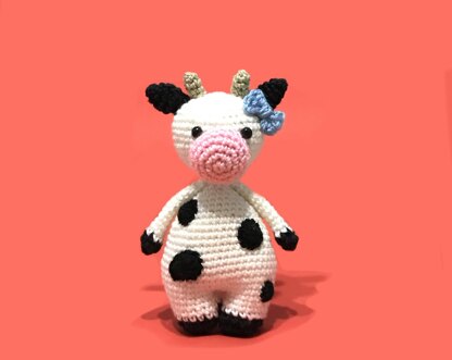 Cow Amigurumi Toy