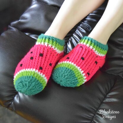 Watermelon Chunky Slippers - Adult
