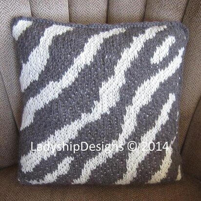 Zebra Print Pillow Cover