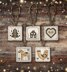 Anchor Nordic Decorations Cross Stitch Kit - 7 x 7 cm - AKE0016-00002