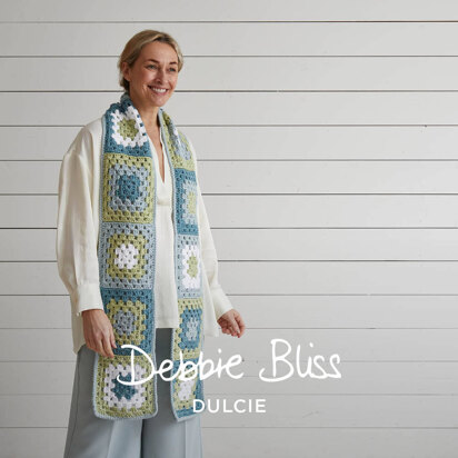 Debbie Bliss Festival Crochet Scarf PDF (Free)