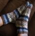 Spiral Slipper Socks