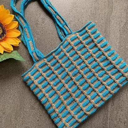 Blocks Bag - knitting pattern