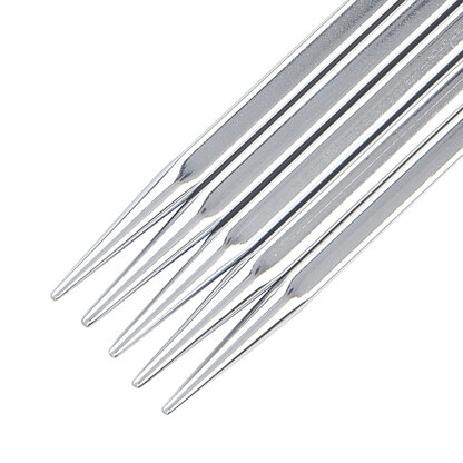 Knitter's Pride Nova Cubics Platina Double Pointed Needles 6