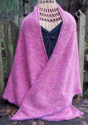 Half-n-Half Shawl