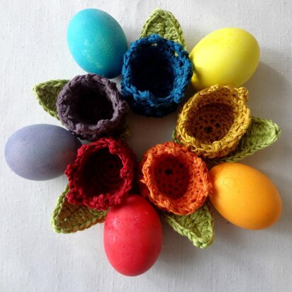 Easter Tulip Egg Cozy