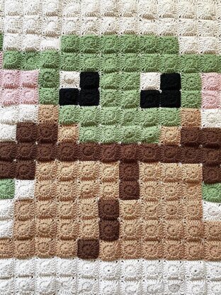 Baby Yoda Blanket Crochet pattern by Creative Designs by sheila