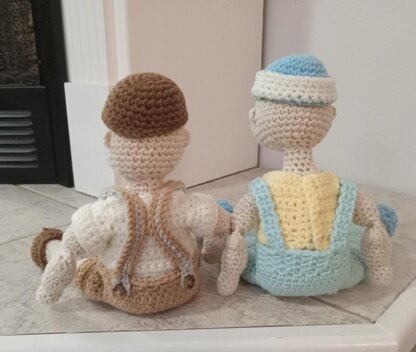 Boy Twins Overalls