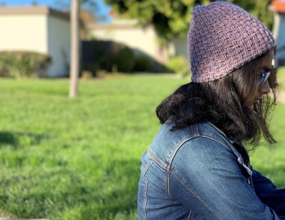 Burlap Weave Hat